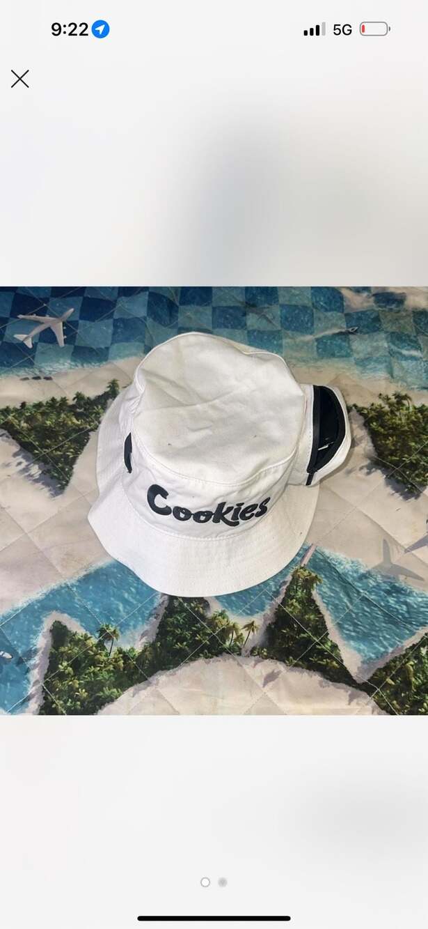 Cookies White Stash Pocket Bucket Hat